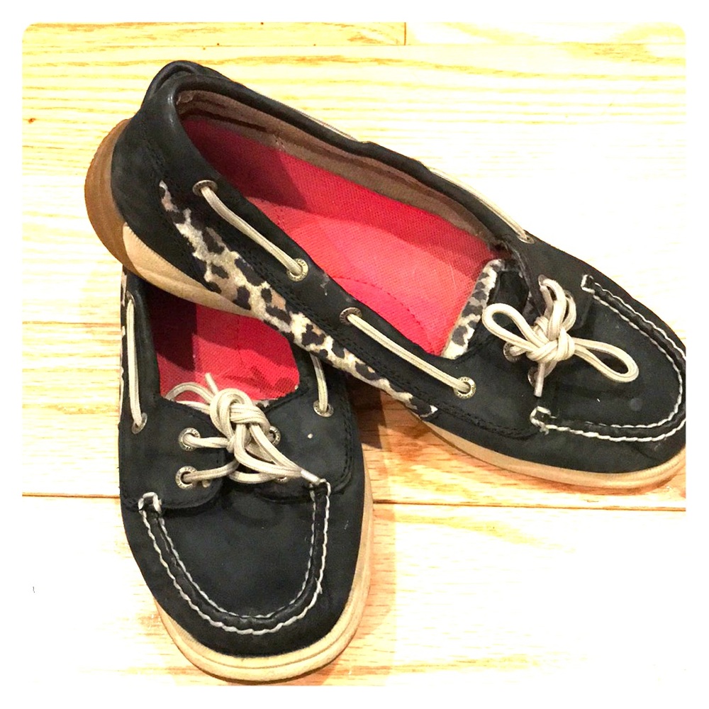 Sperry’s! With Leopard Print Detail! - image 1